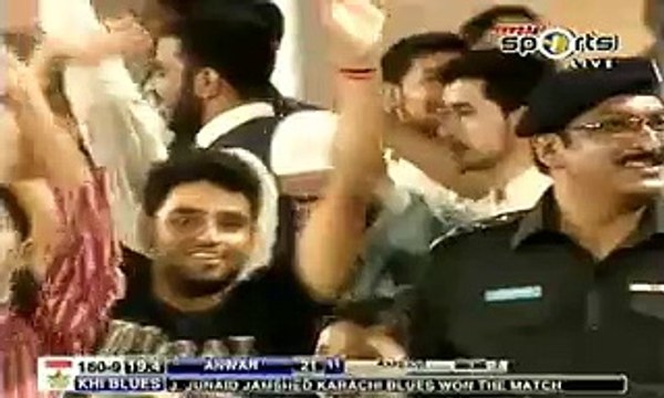 Anwar Ali Hit Six on Last Ball and Win The Match