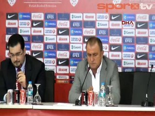 Fatih Terim: "Biz korkmuyoruz"