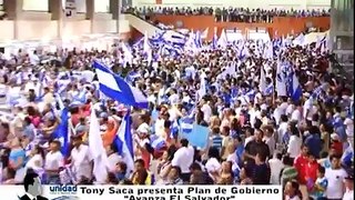Tony Saca Presenta Plan de Gobierno AVANZA EL SALVADOR