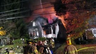 West Caldwell, NJ 4th Alarm House Fire 11-01-09 *Part 2*