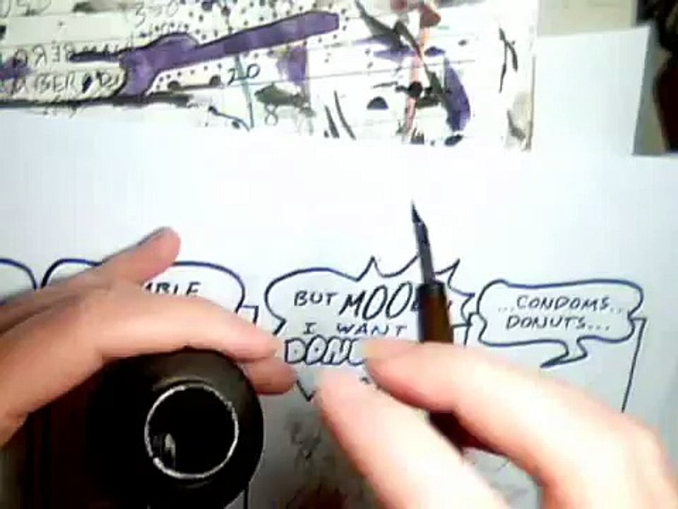Devil's Panties tutorial 4-4 inking part 1