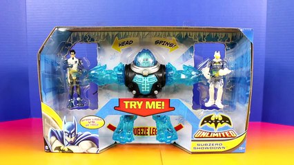 Batman Unlimited Subzero Showdown With Batman Robin and Mr. Freeze Tries To take Over Gotham City