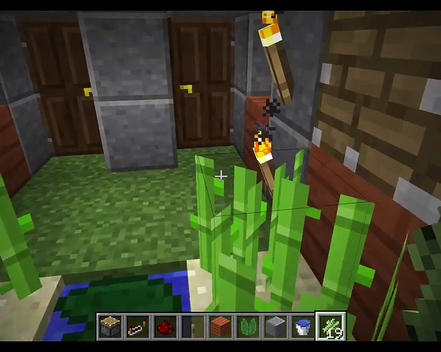 MINECRAFT TUTORIAL : HOE MAAK JE EEN SUIKERRIET FARM  #1