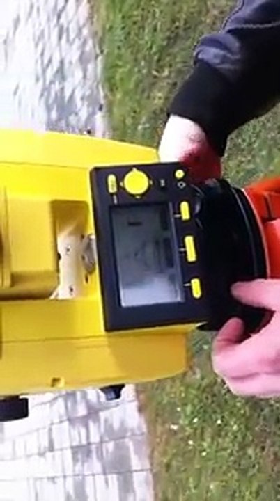 Utilisation théodolite ERC1