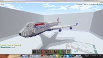 Minecraft Airplane Boeing 747-400