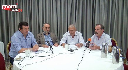 Φραγγίδης, Ραμπίδης και Μάλγαρης, μιλούν στη Γνώμη