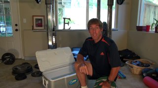 Ice Dip for Tennis Elbow Relief and Tennis Injury Prevention - TennisTipsDaily.com/TennisElbow