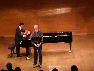 Philippe Degaetz a Antony avec Intermezzo e Emmanuel Bellanger au piano