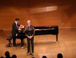 Philippe Degaetz a Antony avec Intermezzo e Emmanuel Bellanger au piano