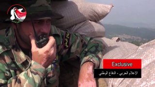 Syria, Latakia - Syrian Arab Army/National Defense Forces Some Battle Footage from Today.