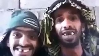 ugly and funny arab soldiers