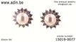 Estate diamond and pearl ear studs earrings. (Adin reference: 15019-0077)