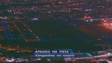 Download Video: Congonhas suspende operações por falta de luz na pista