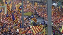 Flag-waving Catalans rally for independence from Spain