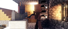 ♫ 'Dragons'   A Minecraft Parody song of 'Radioactive' By Imagine Dragons Music Video Animation