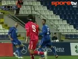 İtalyan genç Mattia Destro'dan Türkiye'ye enfes gol...