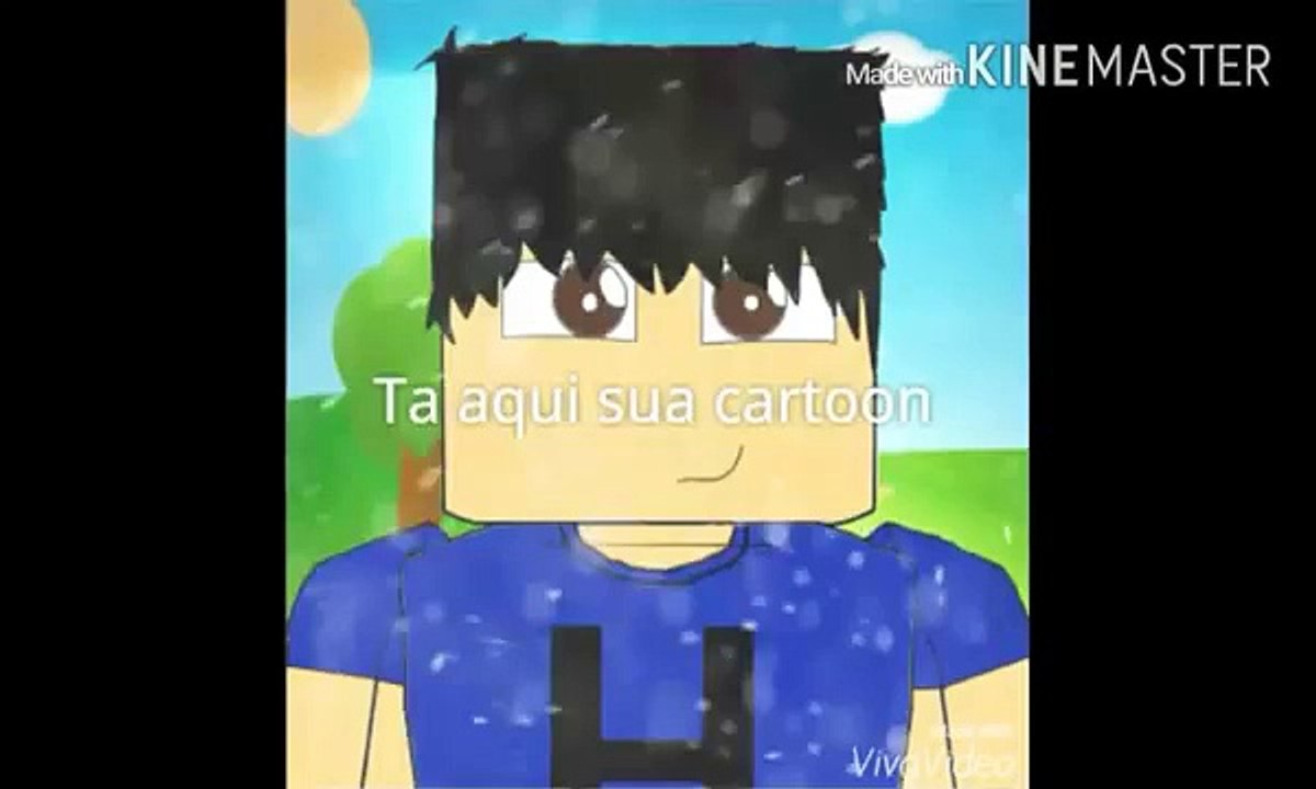 Skin cartoon para Hiago gamers