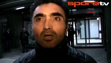 Beşiktaşlu futbolcular Pektemek'in yanına koştu!...