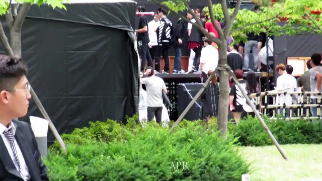 [aningpark]150905 DMC FESTIVAL KPOP SUPER CONCERT BEAST(YONG SEOB DU) BEHIND THE STAGE