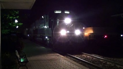 WOW!!Southern Pacific SD45T-2s Notch 8!!!!! Charging Lees Summit Hill