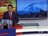 El volcán Tungurahua expulsa columna de ceniza