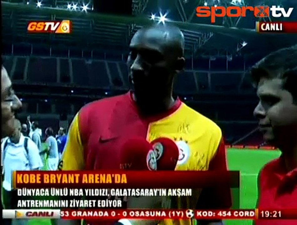 Kobe Bryant: "Artık Galatasaray taraftarıyım"