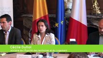 Cécile Duflot a reçu ses homologues wallon et bruxellois lundi 27 août 2012