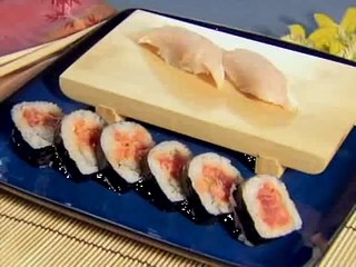 Throwdown With Bobby Flay&Phillip Yi LA Sushi Central Part 2of3