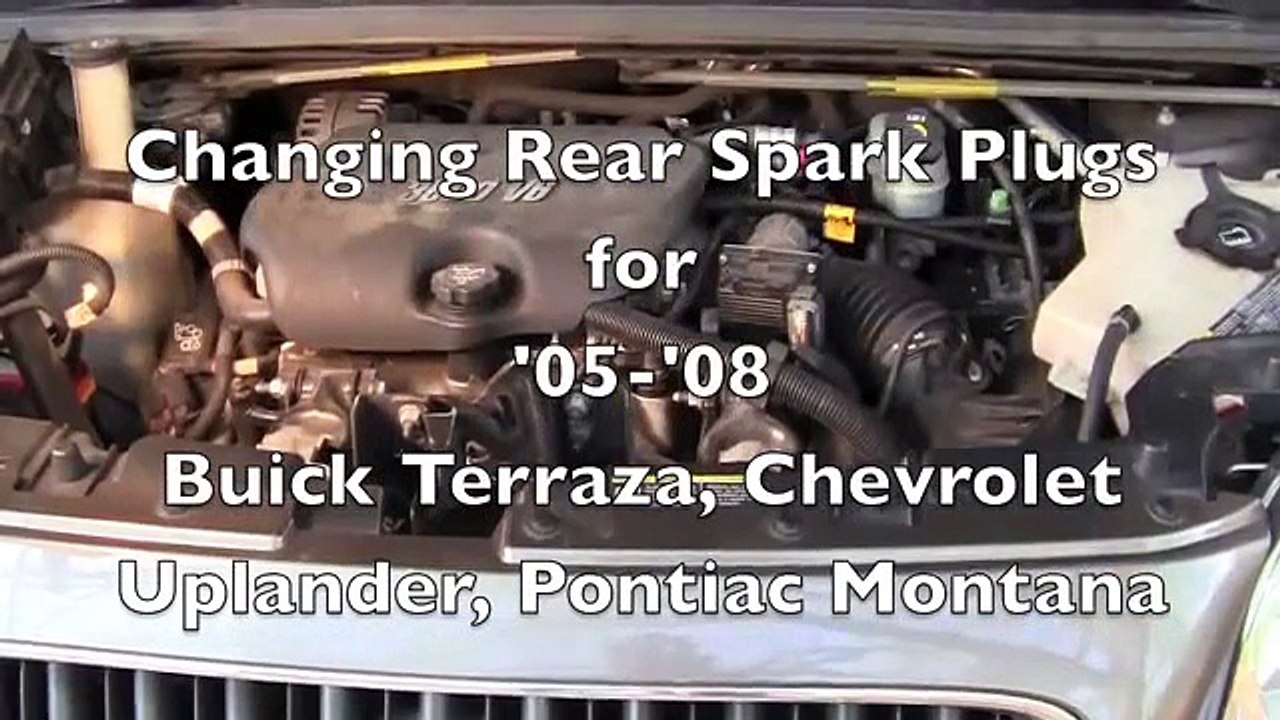 How To Change Spark Plugs on Buick Terraza, Chevy Uplander, Pontiac