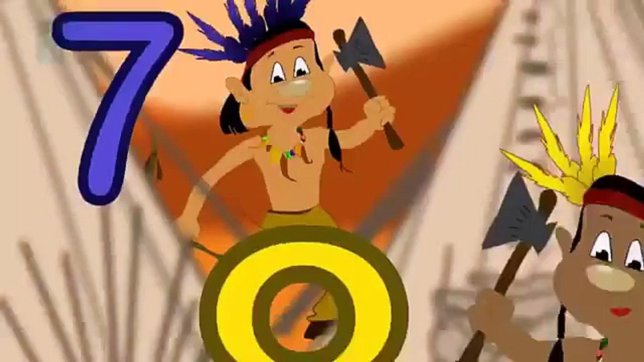 Ten Little Indians - Nursery Rhymes & Children Songs - #LATEST VERSION