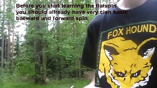 Gun spinning tutorial 3 flatspins