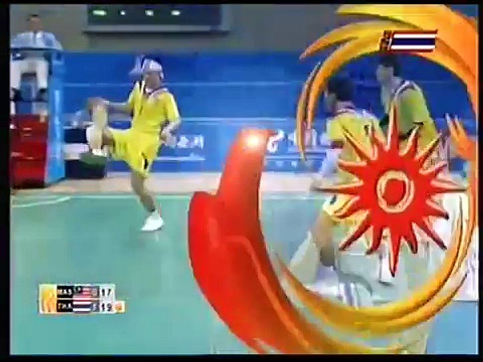 Thailandvs Malaysia (Gold Medal Match) Sepak Takraw 2010 Asian Games 6/6