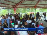 Correa se reúne con gabinete itinerante en Santo Domingo
