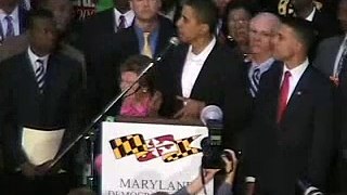 Barack Obama at Maryland Dem Party Rally