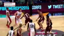 Highlights Semifinal FIBA Américas - Venezuela vs Canadá