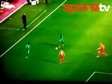 Didier Drogba Belçika'ya golünü attı...