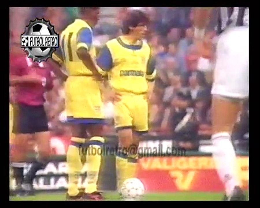 Parma 1 vs Juventus 1 Final Copa UEFA 1995 FUTBOL RETRO TV