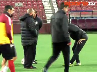 Galatasaray, Cluj maçının hazırlıklarını tamamladı