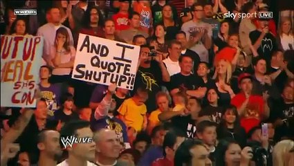 The Rock return speech to WWE Raw - 14/02/2011 (Part 2) [HD]