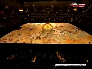 Akdeniz Oyunları açılışı büyüledi