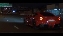 Ferrari crashes on motorway in Dubai