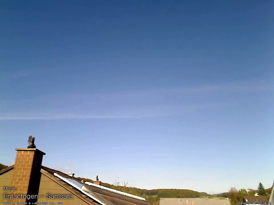 Weather Camera Timelapse + Music: October 2014