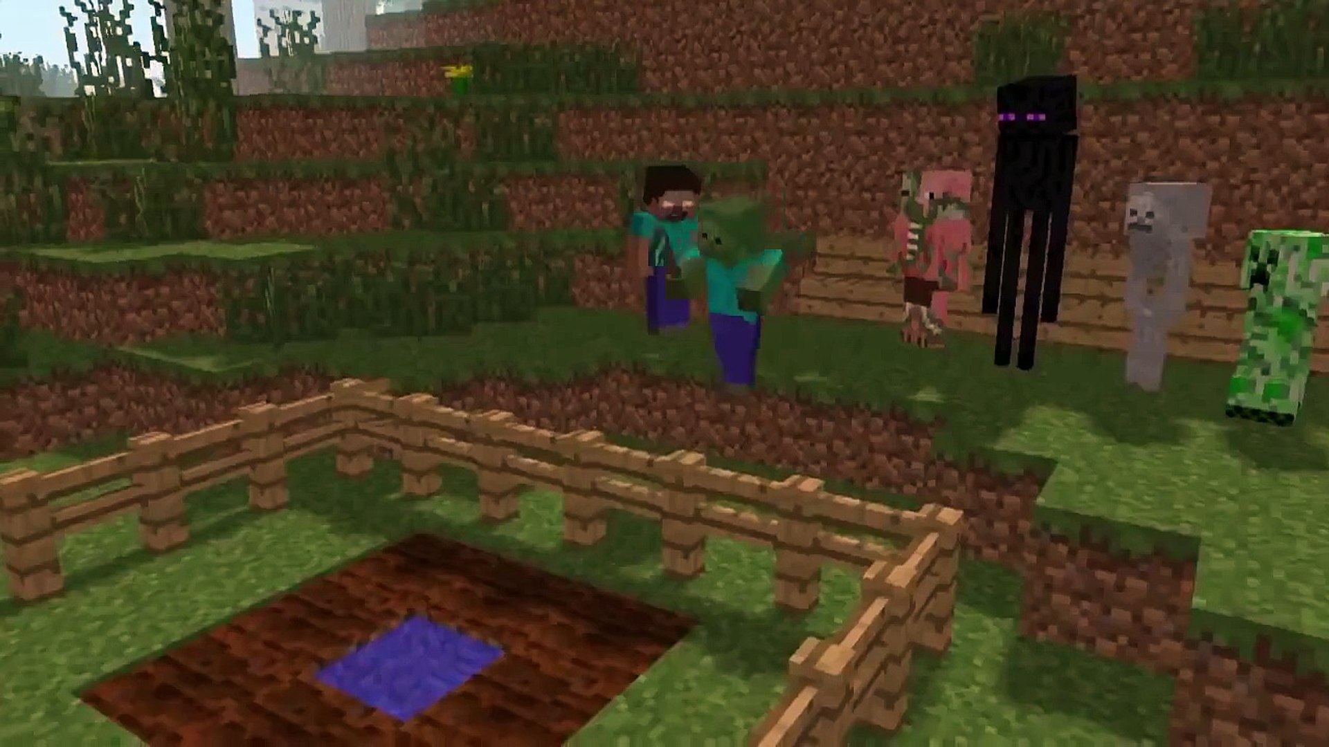 ⁣Майнкрафт анимация ( мультик ) на русском