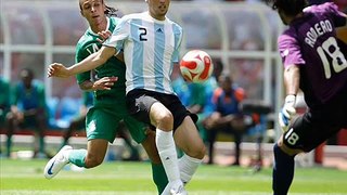 ARGENTINA 1 NIGERIA 0 FINAL MEDALLA DE ORO BEIJING 2008