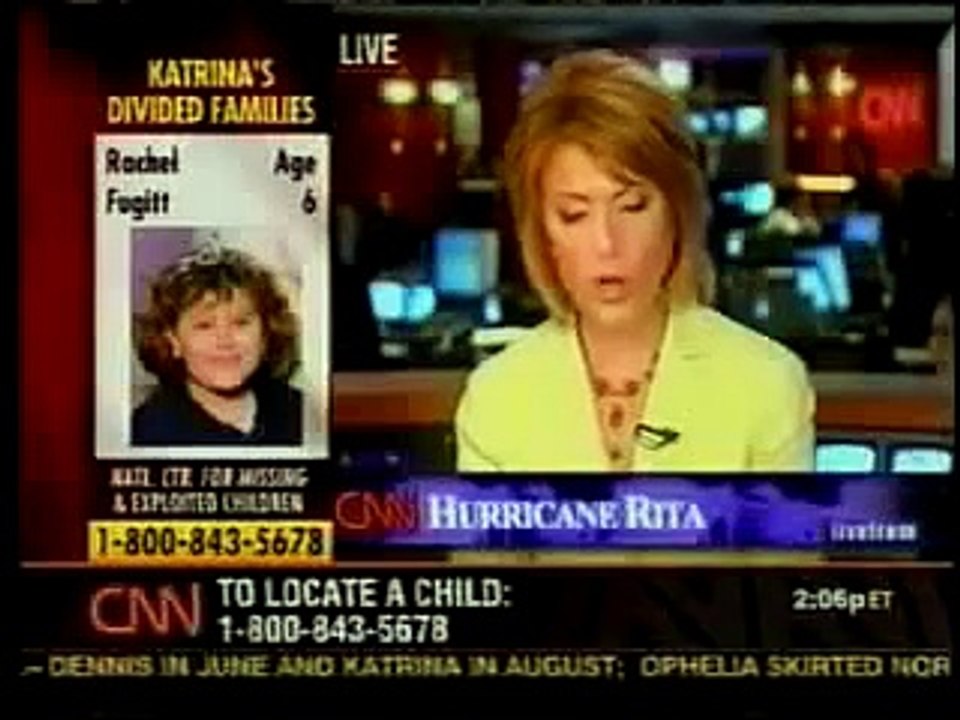 Shomari Stone Reports for CNN / Hurricane Rita