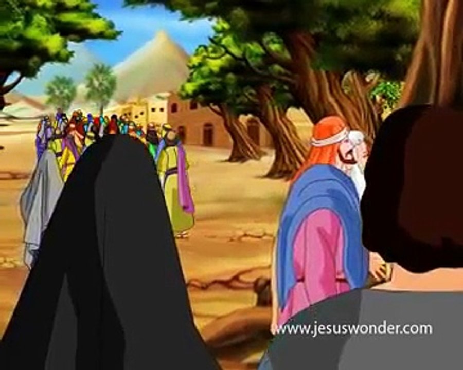 Bible stories for kids - Jesus heals the bleeding woman ( German Cartoon Animation )