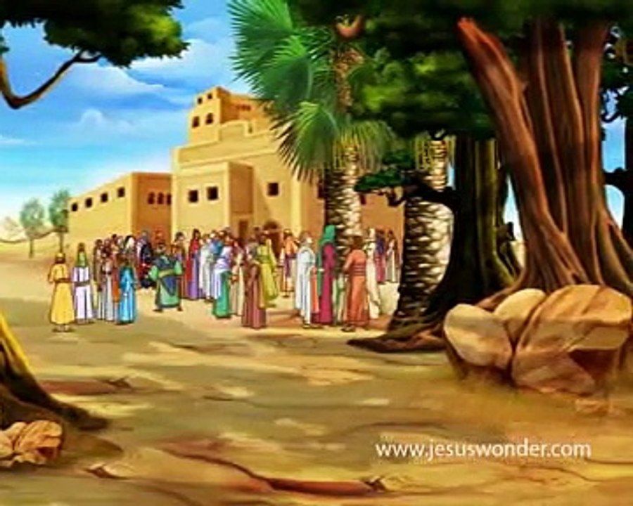 Bible stories for children - Jesus Raises Jairus' daughter from the Dead ( German Kids Cartoon )