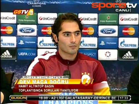 Hamit Altıntop: Ciddiyetini ve önemini biliyoruz!