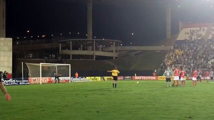 Luis Henrique marca o gol do Botafogo e vai para a galera no Kleber Andrade