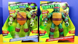 Nickelodeon Teenage Mutant Ninja Turtles TMNT Head Dropin' Leonardo & Raphael Spar